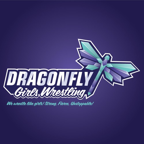 DragonFly Girls Only Wrestling Program! Help us grow girls wrestling!!! Design por Missy_Design