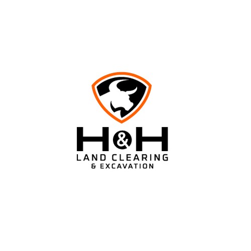 LOGO AND LETTER HEAD FOR H&H LAND CLEARING AND EXEXCAVATION Ontwerp door <<{P}>>