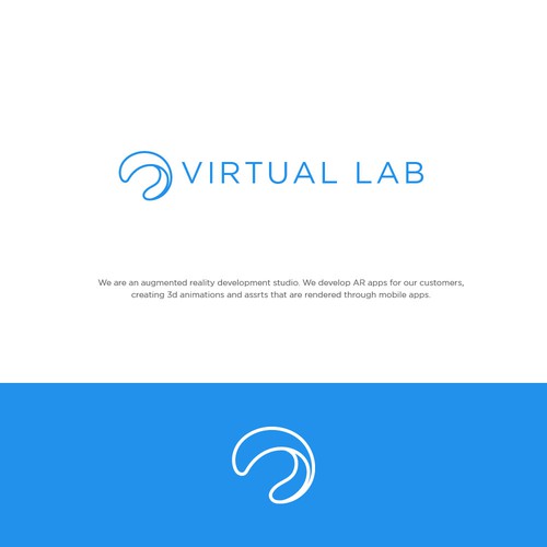 Logo needed for Virtual Lab, an Augmented Reality Studio Design by One Frame