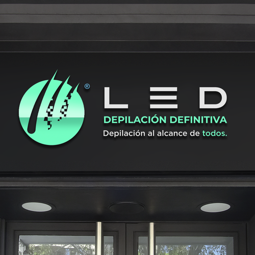 Diseño y Logo para Empresa de Depilación Definitiva Design by The Perfect Symbols
