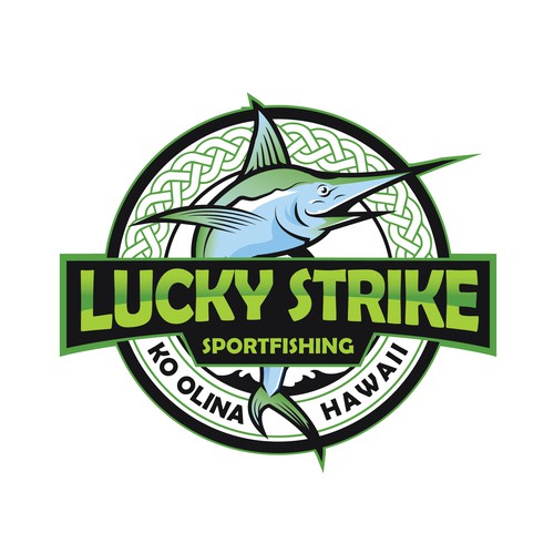 Lucky Strike Fishing Design by Daniel_Farits