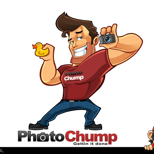 Photo Chump needs a new logo デザイン by JEEYAR