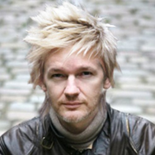 Design the next great hair style for Julian Assange (Wikileaks) Diseño de Naska ❤ design