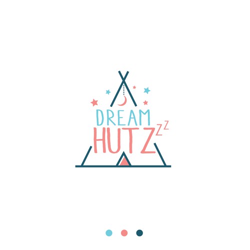 Design a clean & fun logo for a kids sleepover party company Design by JELOVE