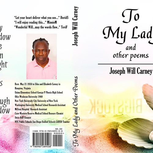josephwillcarney-poet needs a new print or packaging design Design by Nellista
