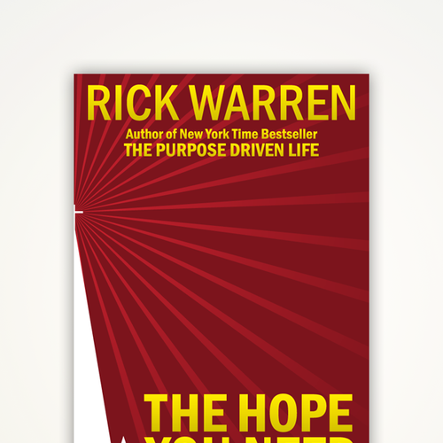 Design Design Rick Warren's New Book Cover por CrazyAnt