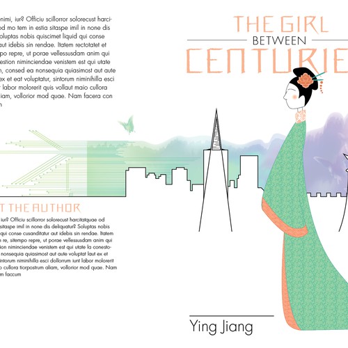 Cover for The Girl Between The Centuries Design by Mirabilis Graphics