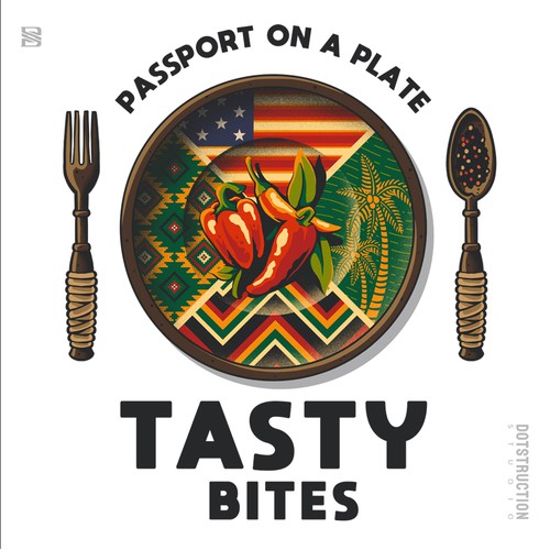 Design a Bold, Soulful Logo for Tasty Bites – Caribbean Meets Southern Comfort Design by Dotstruction Studio
