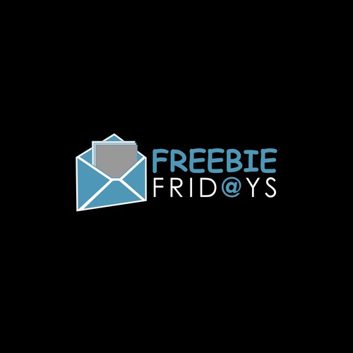 Freebie Fridays - Fun Modern Logo that grabs attention! :) Design réalisé par greenballoon