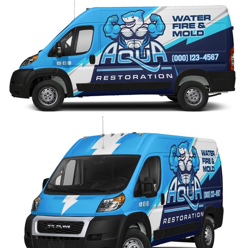 Sharp van wraps Design by Rockyman