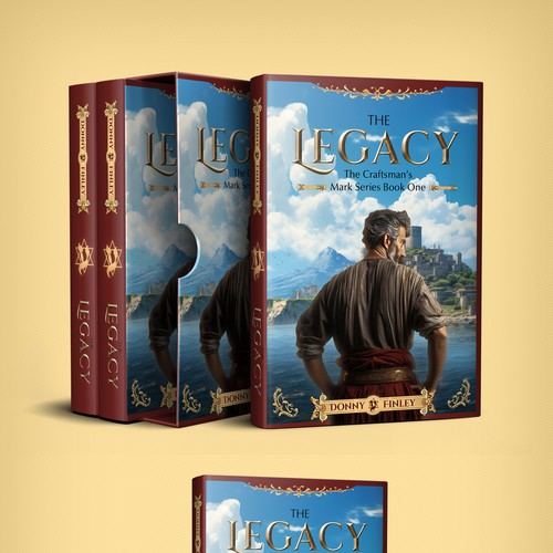 Book cover for epic 1st century story with historical implications Design by karundesigns