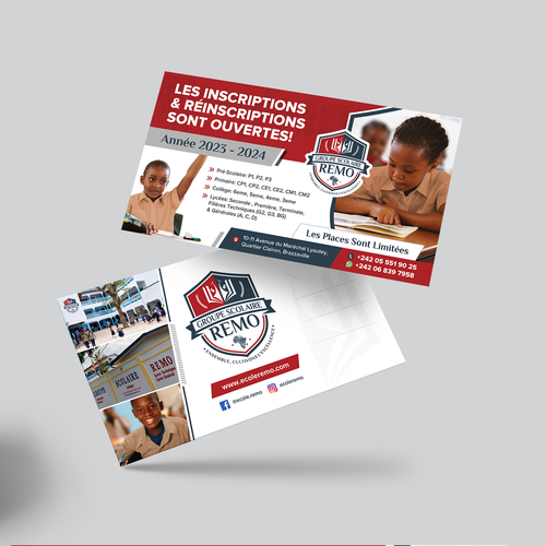 Design a classy flyer for an effective school rebranding & enrollment program Design by vcreatived
