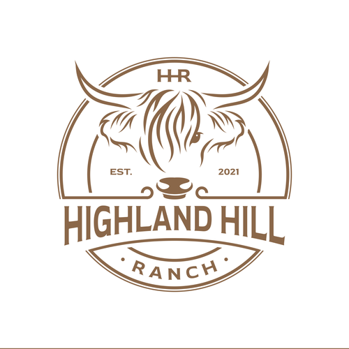 Logo and Social Design for Highland Hill Ranch. Design réalisé par optimizm