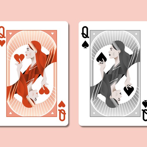 Designs | Original Artistic Poker Card Design | Illustration or ...