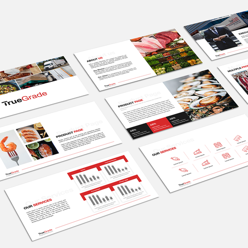 Designs | Guaranteed award - Corporate Presentation Template for True ...