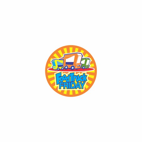 ONE OF THREE CONTESTS!!! FOOD TRUCK FRIDAY LOGO FOR MONROE COTTON MILLS Design by druuppydrencher