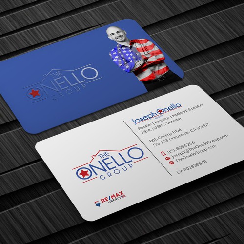 Military Real Estate Business Card Design by Xclusive16