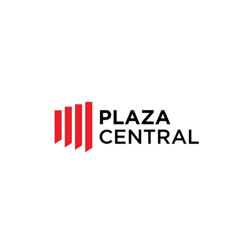 Logotipo Plaza Central Design by zen.logo