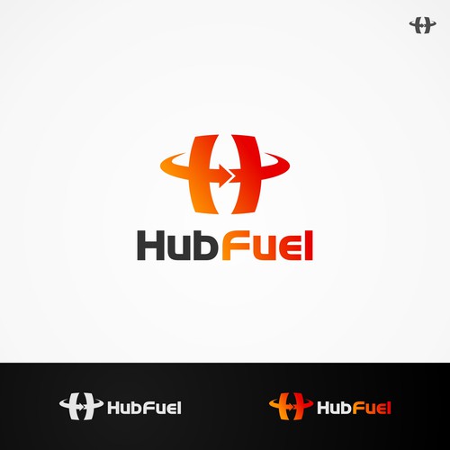 HubFuel for all things nutritional fitness デザイン by Kibokibo