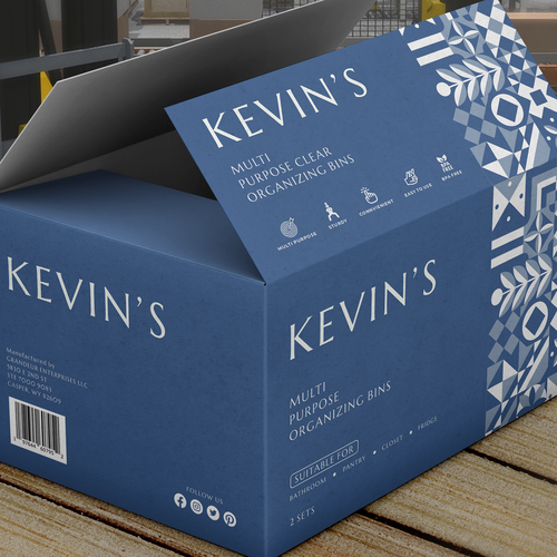Contest for e-commerce brand packaging box design Design by ALPHA CREATION ✅