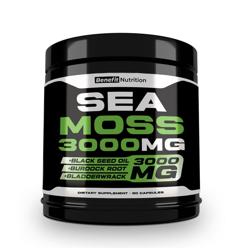 Concept Design For Supplement - Front Label Design by Dj Saifee