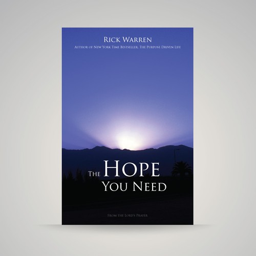 Design Rick Warren's New Book Cover Design por theidcreations