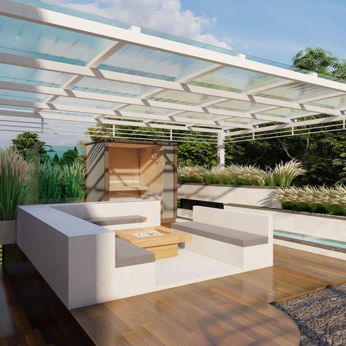 Ideation: Roof Top Terrace Design by BenTō.