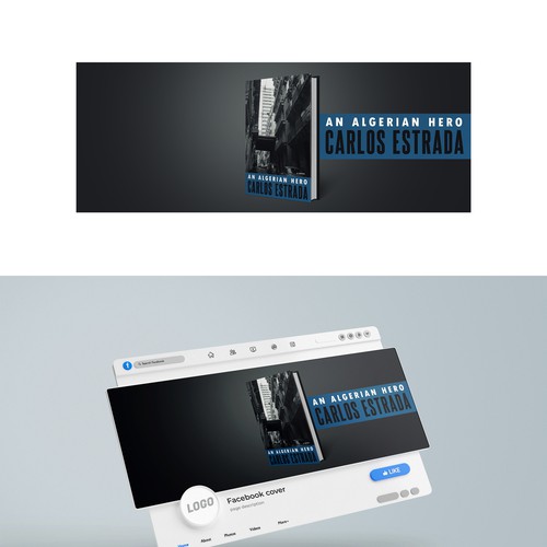 Facebook cover photo needed for my novel. Design by creati>e.SB