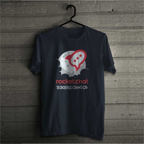 New T-Shirt for Rocket.Chat, The Ultimate Communication Platform! Design by outinside.