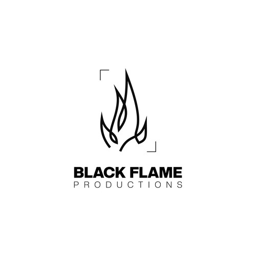 Cool, masculine Logo for company name „Black Flame” Design by alteros