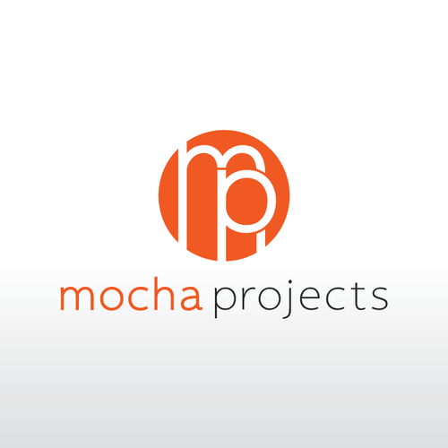 Create the next logo for mocha projects (could use initials MP) Design by Lazars