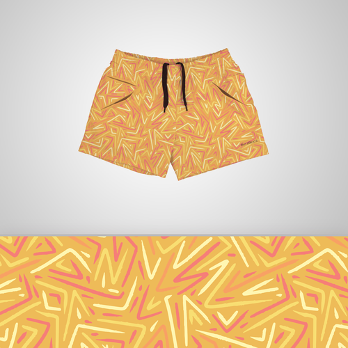 Men's Athletic Shorts Designs/Patterns Design by Kiap