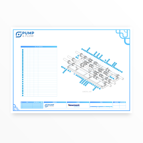 Design Title block for technical drawings di Tolmindev