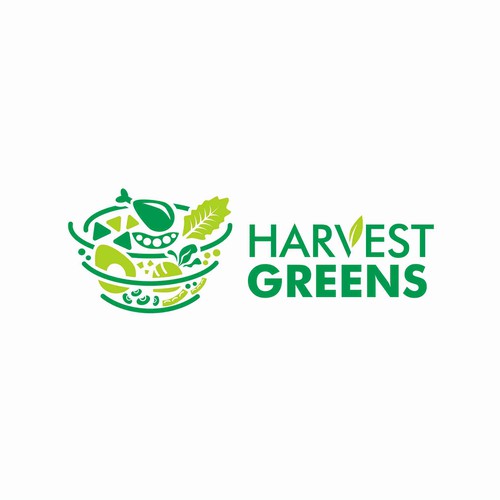 New Fast Casual Greens Based Food Concept Design our Signage, Logo to launch our concept Design by Warnaihari