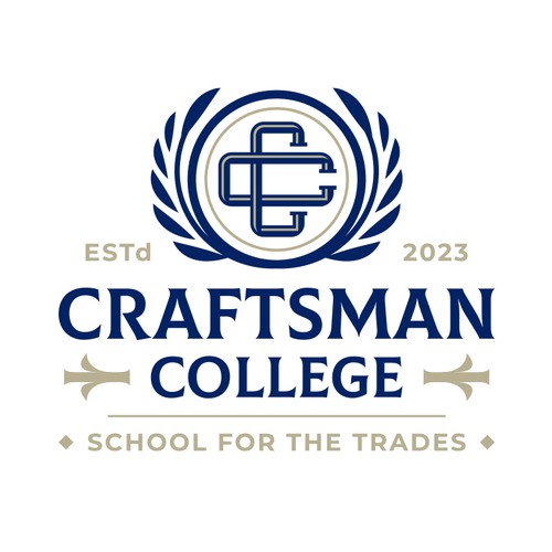 Trade School Logo Design by ᴘɪᴄᴛᴏʀ