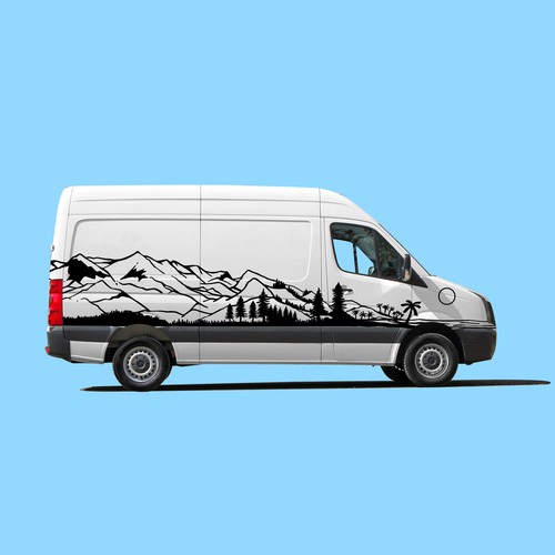 Van Stickers, Unique Designs