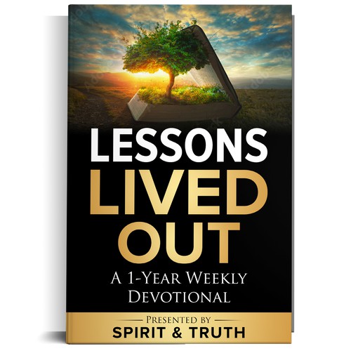 We need a captivating cover for our 1-year Devotional! Design by Ramarao V Katteboina