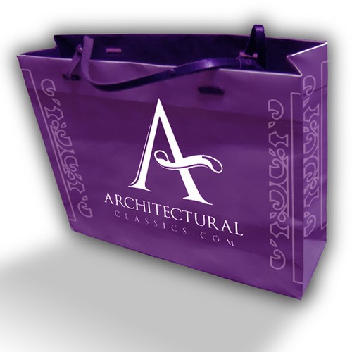Carrier Bag for ArchitecturalClassics.com (artwork only) Design von Someartyguy