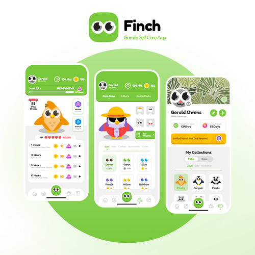 Use our wireframes to create anti doomscrolling app! - GUARANTEED Design by ImRendra