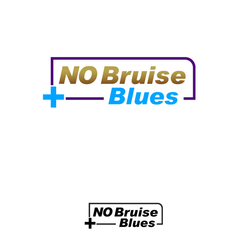 No Bruise Blues - Logo for product packaging for a Bruise and Swelling Product Design by RockPort ★ ★ ★ ★ ★