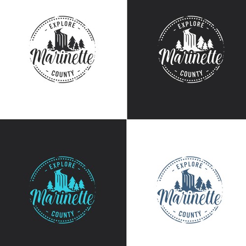 Design a Northwoods style logo with a modern twist Design by megam