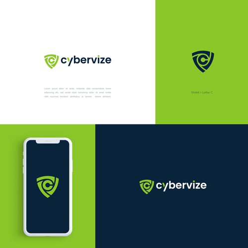 Logo & Style Cybervize Design by Efsa