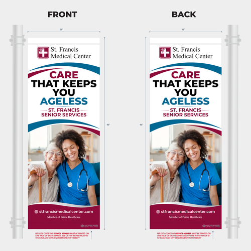 Design Design a banner that attracts older adults & families to use our specialized senior care & services por icon89GraPhicDeSign