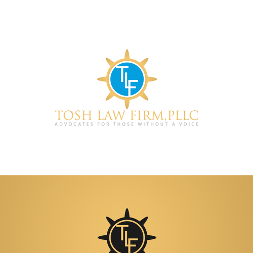 logo for Tosh Law Firm, PLLC Ontwerp door Amir ™