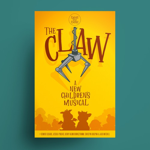 Design eye-catching poster for new musical “The Claw” Design by rickyports