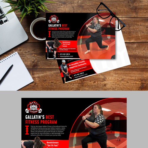 Impact Martial Arts Grand Opening Design by 123Graphics