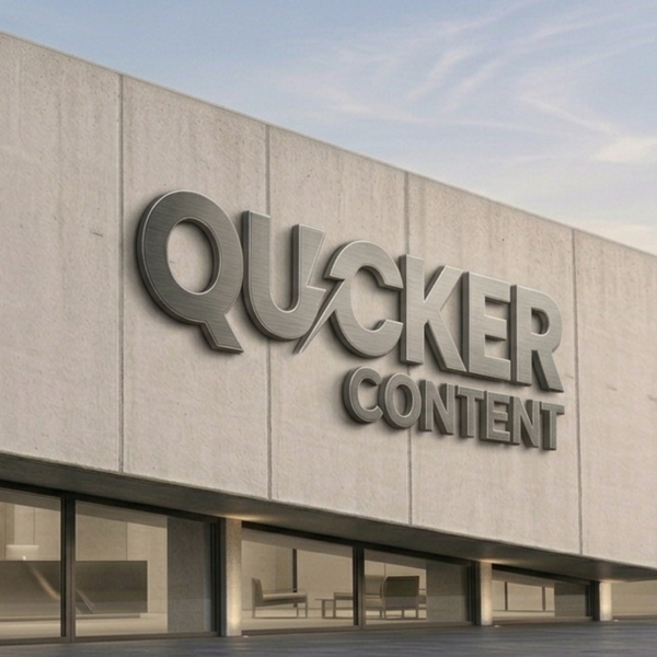 Quicker Content logo design