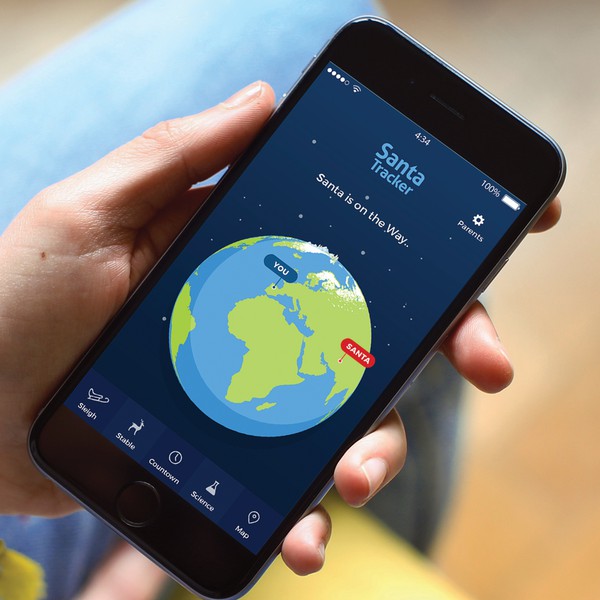 Santa Tracker App