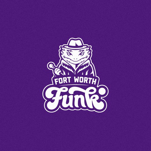 Basketball Logo for Team 'Fort Worth Funk' - Your Winning Logo Featured on Major Sports Network Design by TamaCide