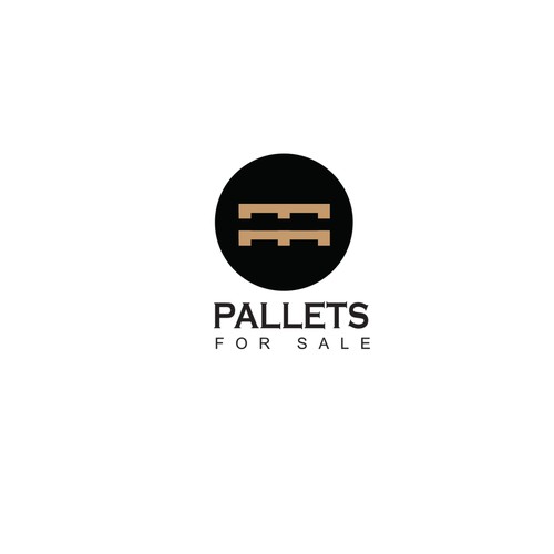 "PALLETS FOR SALE" needs a LOGO! Design by Outer Space Media